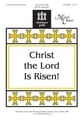 Christ the Lord Is Risen SATB choral sheet music cover